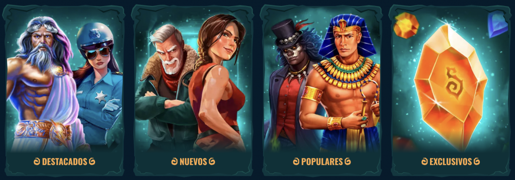 Juegos y Proveedores Spinanga Casino