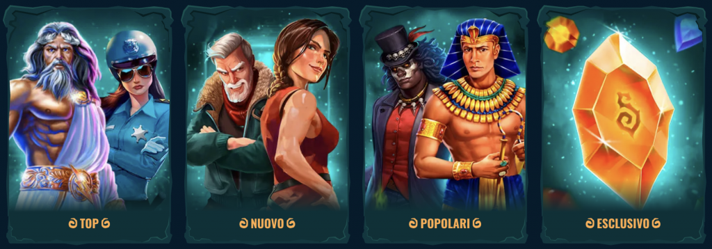 Categorie di gioco su Spinanga